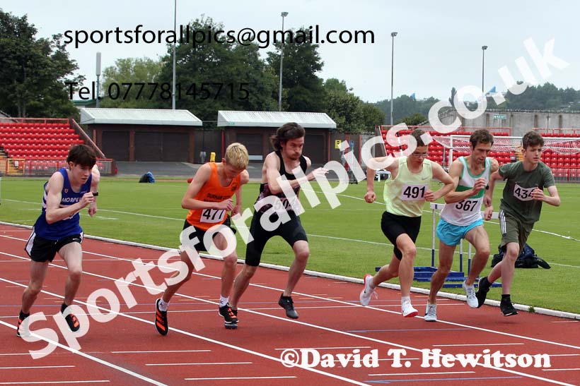 One mile, 2021 Gateshead Tartan Games. Photo: David T. Hewitson/Sports for All Pics